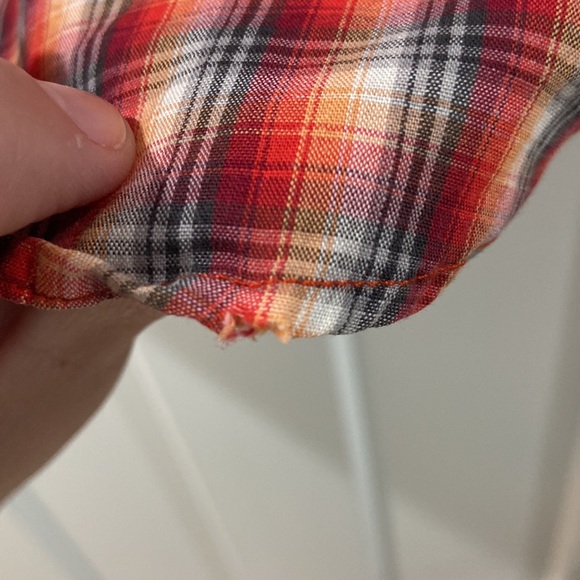 Ralph Lauren Western Wear 100% cotton vintage size 4 plaid button down 🤠 - Picture 13 of 14